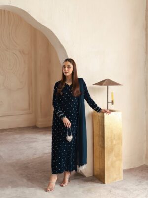 Midnight Elegance Kurta Set